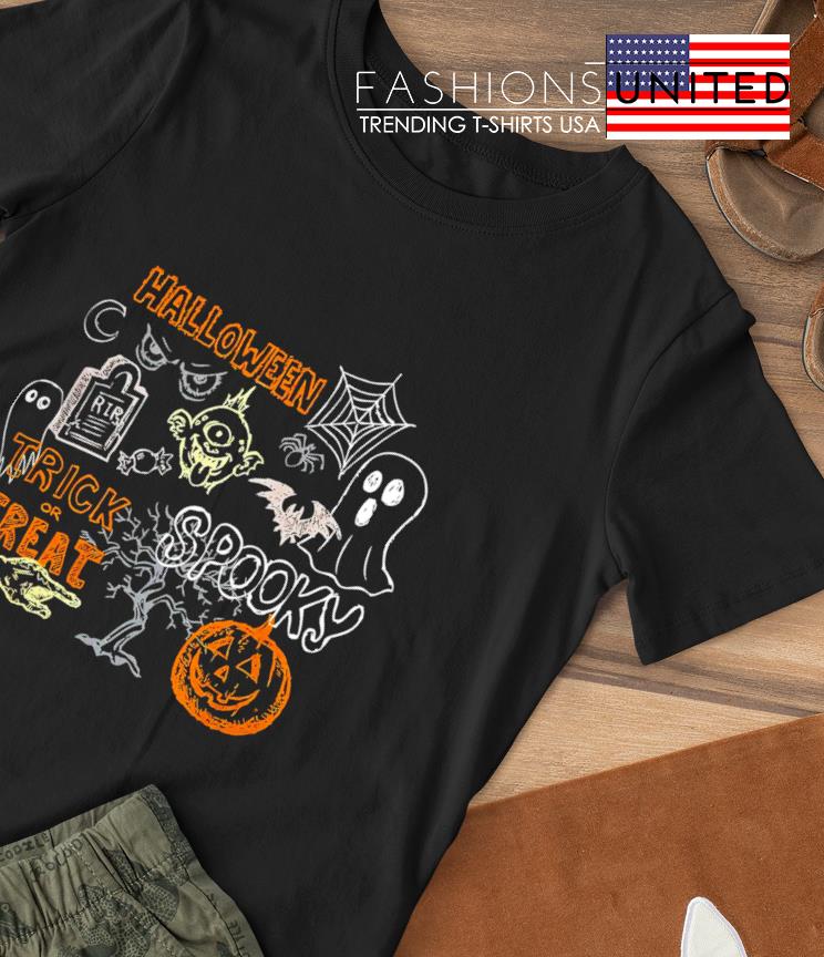 Halloween trick or treat spooky T-shirt