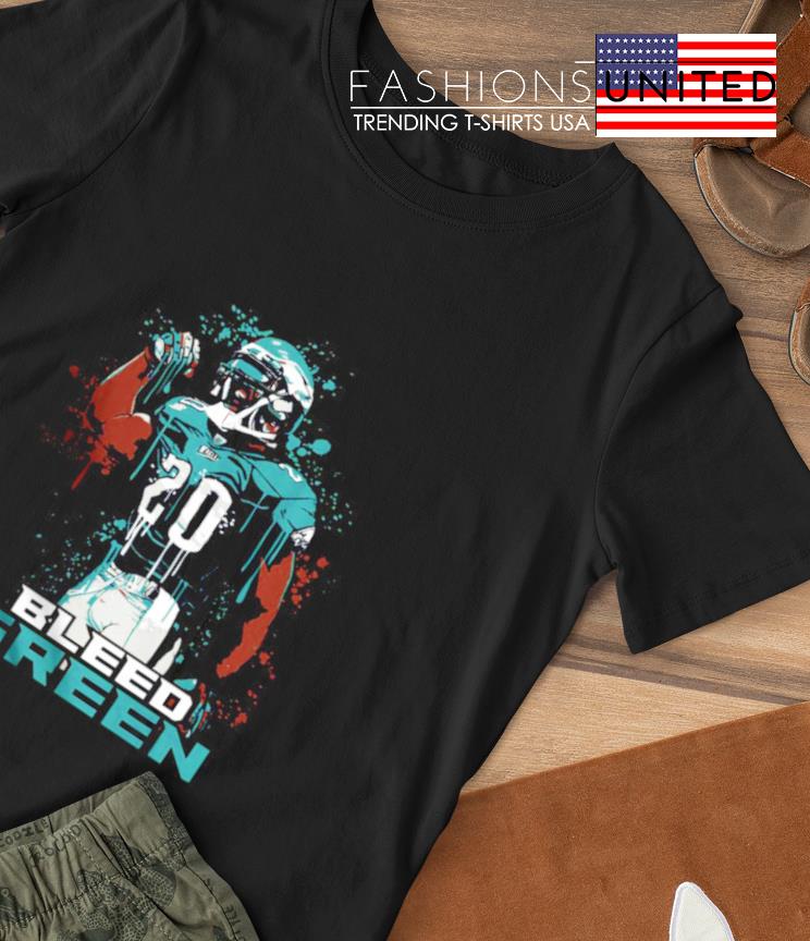 Bleed Green Brian Dawkins Kelly Green Shirt