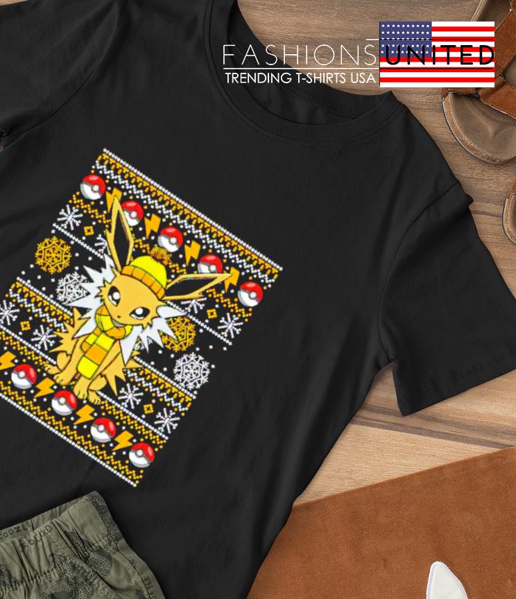 Pokemon Jolteon Ugly Christmas shirt