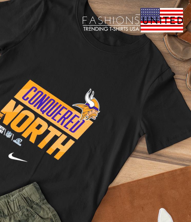 Minnesota Vikings Nike Conquered The North 2022 Nfc North Division  Champions Shirt Hoodie