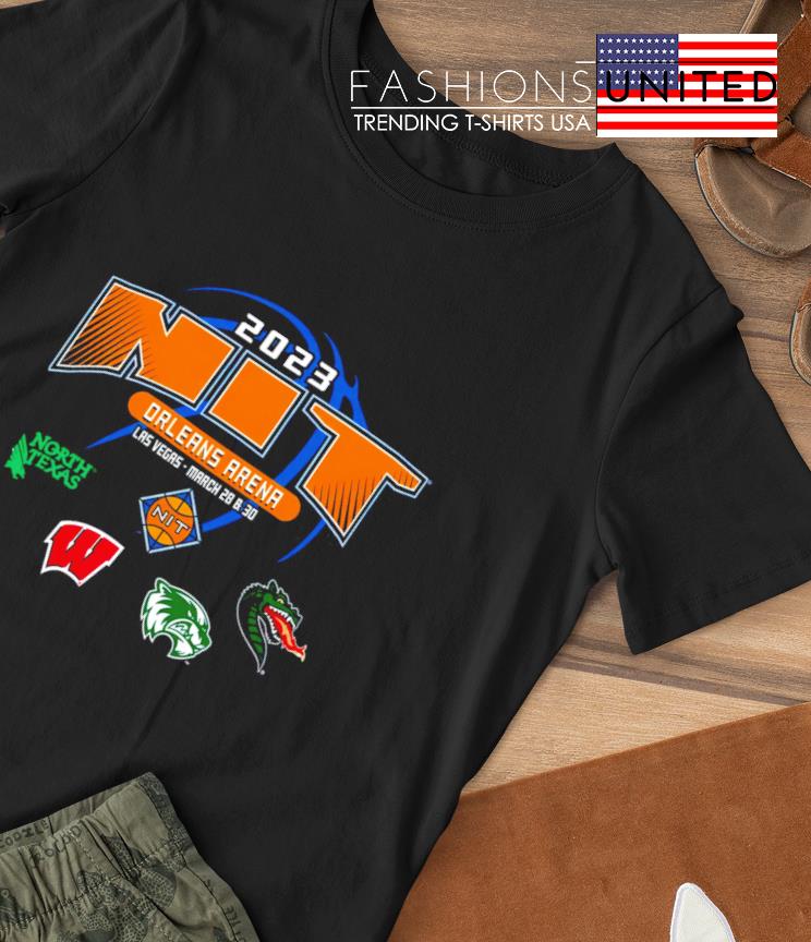 2023 NIT Orleans Arena Division I Men's Basketball shirt