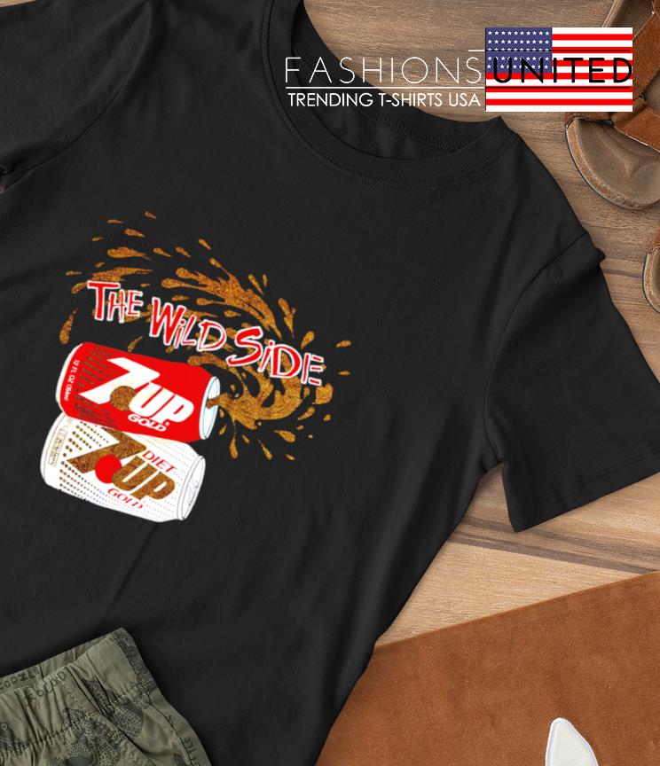 7-UP Gold The Wild Side 1980’s shirt