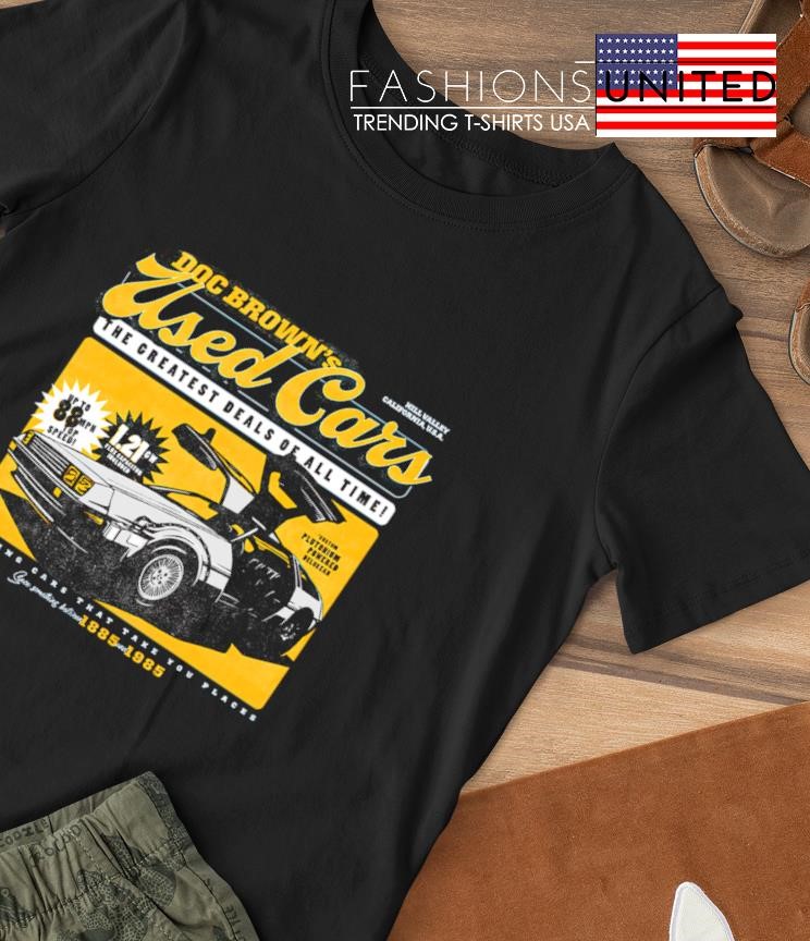 Doc Brown's Used Cars shirt