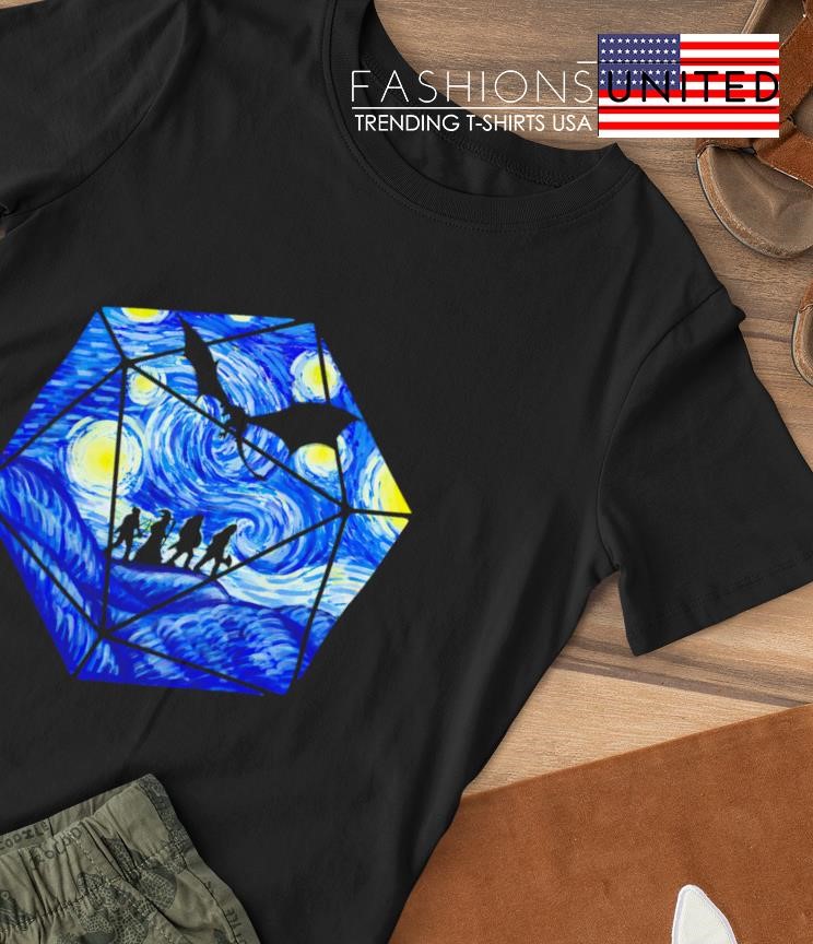 Dungeons and Dragons Starry Night shirt