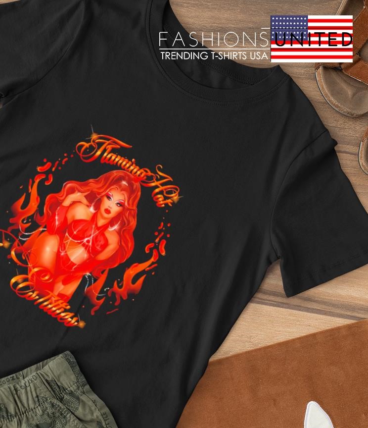Flaming Hot EsTitties Mistress Isabelle shirt
