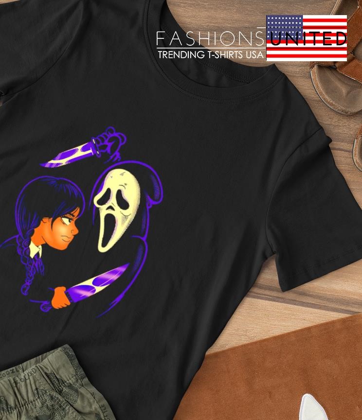 Ghosts and Wednesday shirt