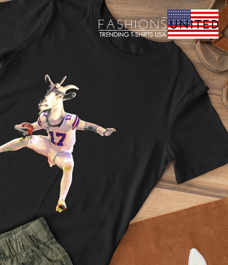 Buffalo Bills Josh Allen Goat T-shirt