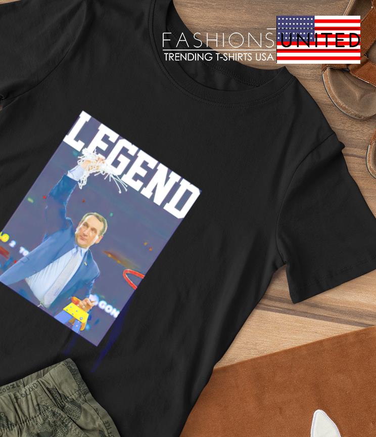 Coach K Legend pic shirt