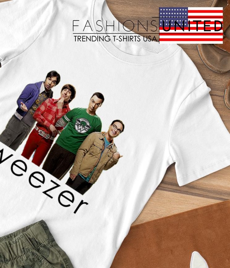 Bad Band Theory Weezer shirt