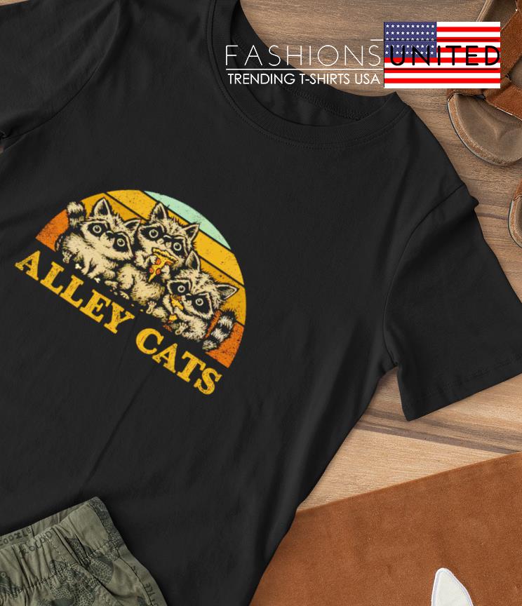Alley cats pizza vintage shirt