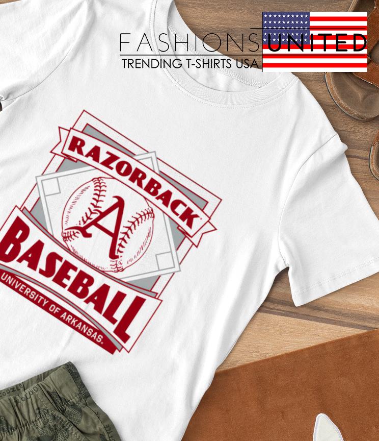 Arkansas Razorbacks University of Arkansas baseball shirt