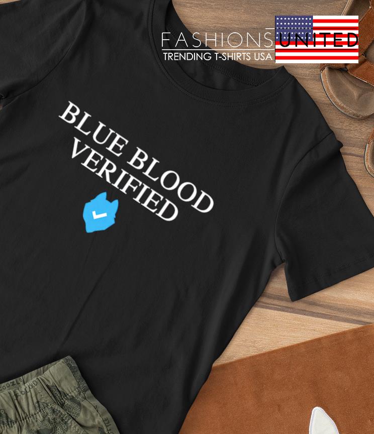 Blue blood verified UConn Huskies shirt