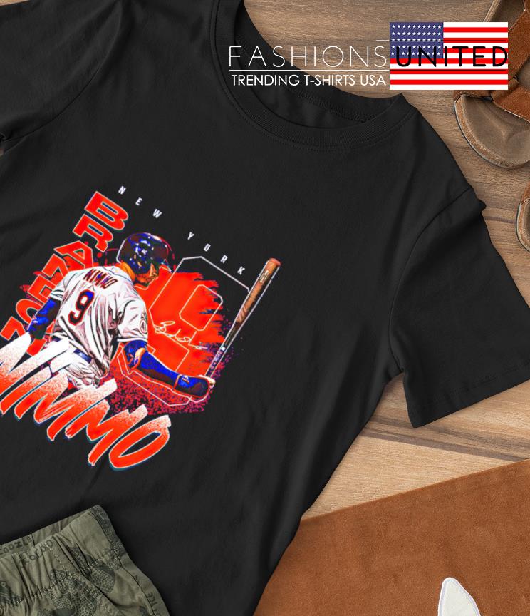 Brandon Nimmo New York Mets signature shirt.