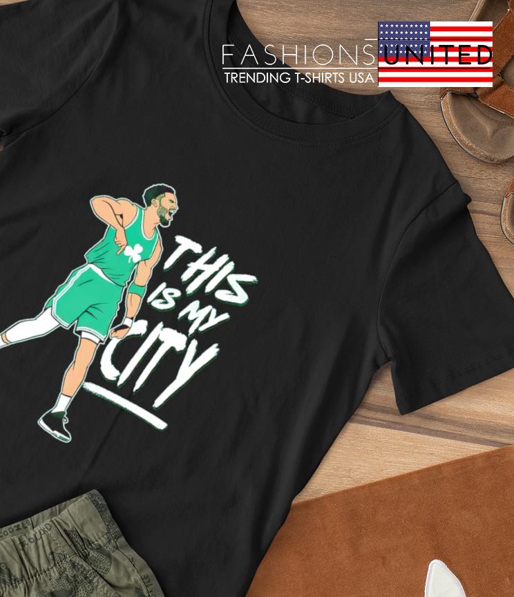 Jayson Tatum cartoon this is my city 2023 T-shirt, hoodie, sweater