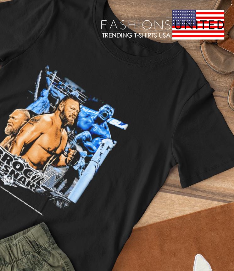 Brock Lesnar if you want to fly with the eacles you can't hang out with the crows shirt