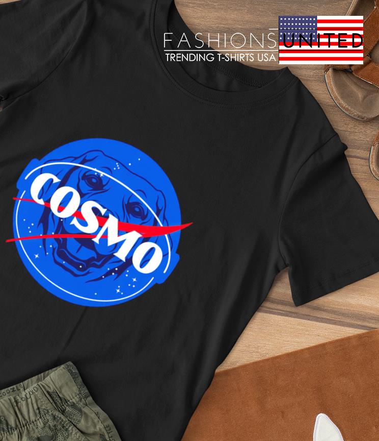 Cosmo space dog agency shirt