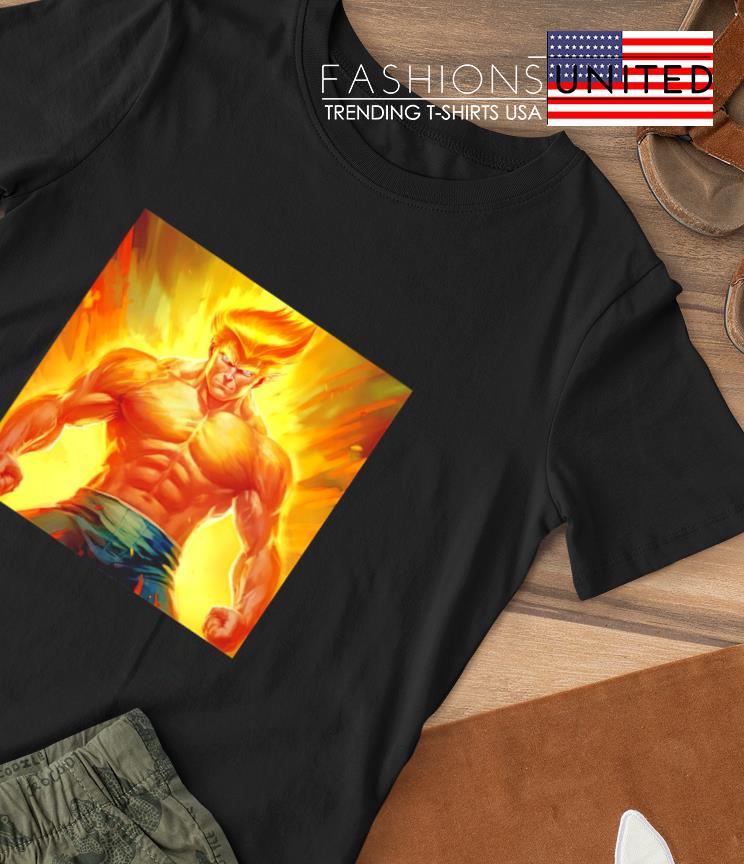 Donald Trump Circa 2023 Super Saiyan shirt