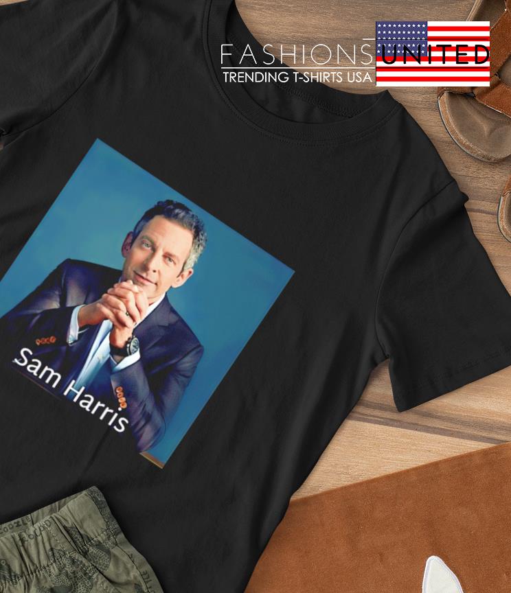 Graphic Portrait Sam Harris shirt