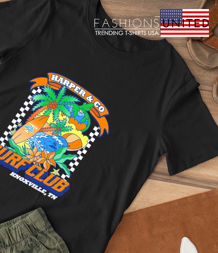 Harper and co surf club Tennessee Lady Vols shirt