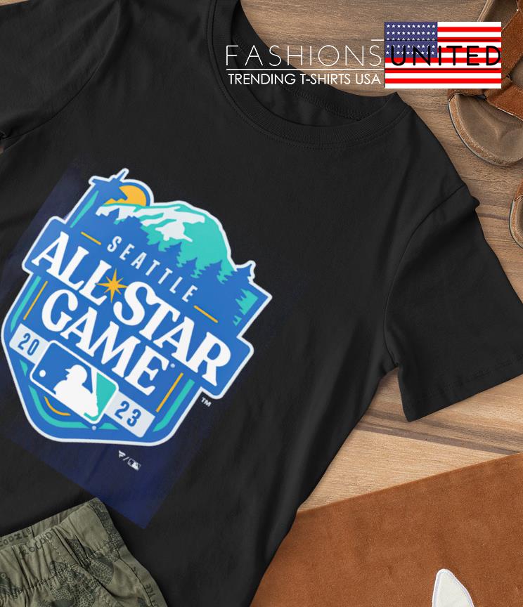 Seattle All Star Game Wordmark 2023 Mlb Shirt