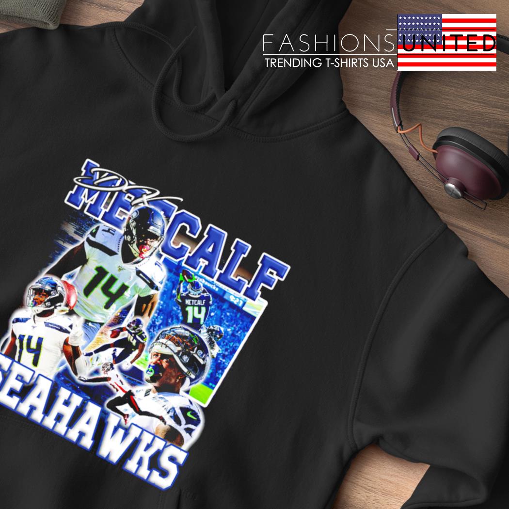 Seattle Seahawks - DK Metcalf Player Graphic NFL T-Shirt :: FansMania