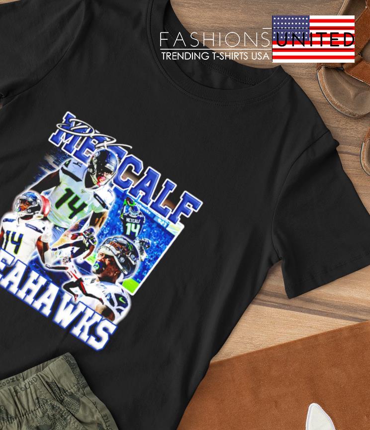 Seattle Seahawks - DK Metcalf Player Graphic NFL T-Shirt :: FansMania