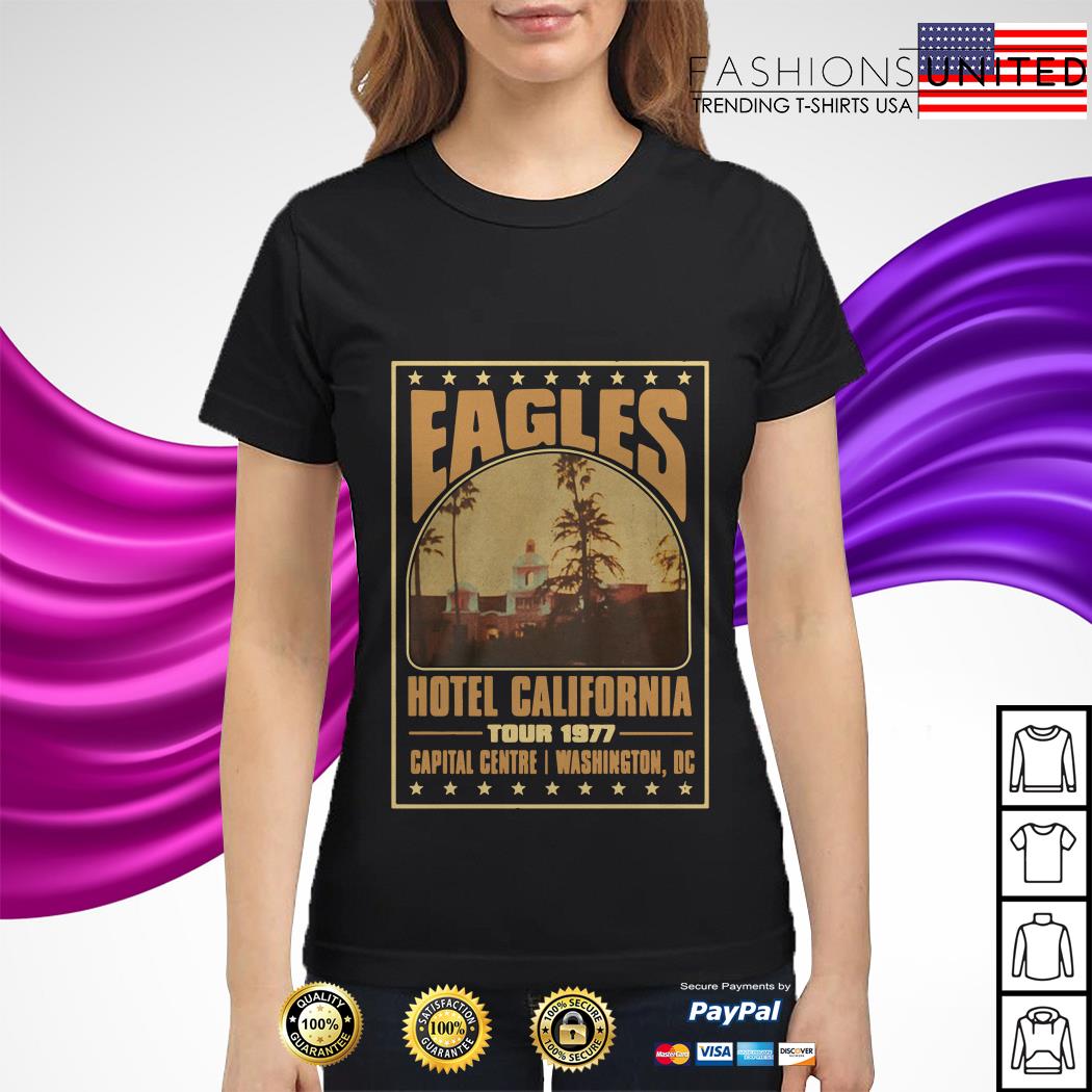 eagles hotel california tour t shirt