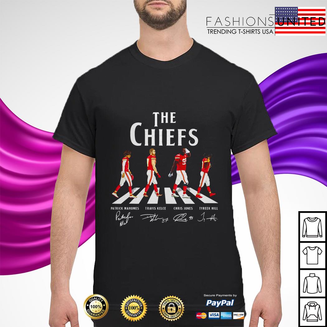 chiefs abbey road shirt